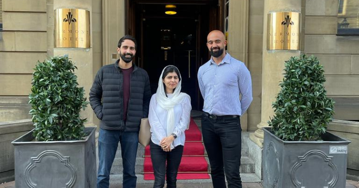 Malala Yousafzai enjoys stay at Gainford Group's Vermont Hotel