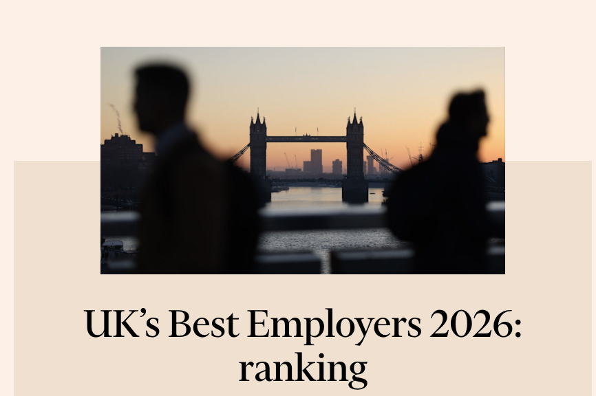 The Financial Times and Statista hereby recognise Gainford Group as one of the UK's Best Employers 2026